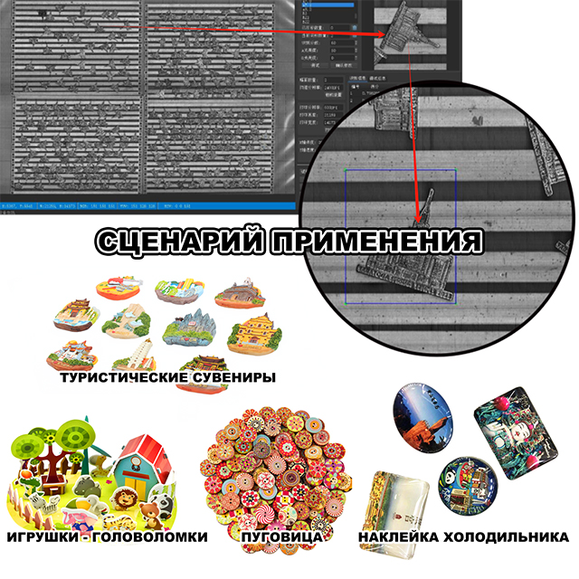 Visokoločljivi visokostabilni tiskalnik visoke ločljivosti industrijskega razreda za vizualno pozicioniranje CCD